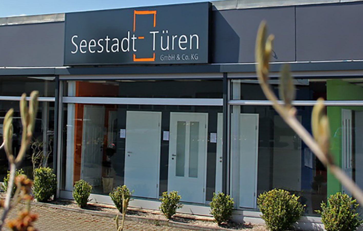 Ausstellung Seestadt-Türen in Haltern am See Eingang Seestadt-Türen